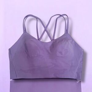 🍋LULULEMON Like a Cloud Longline Bra Light Support B/C Cup • Lavender Frost